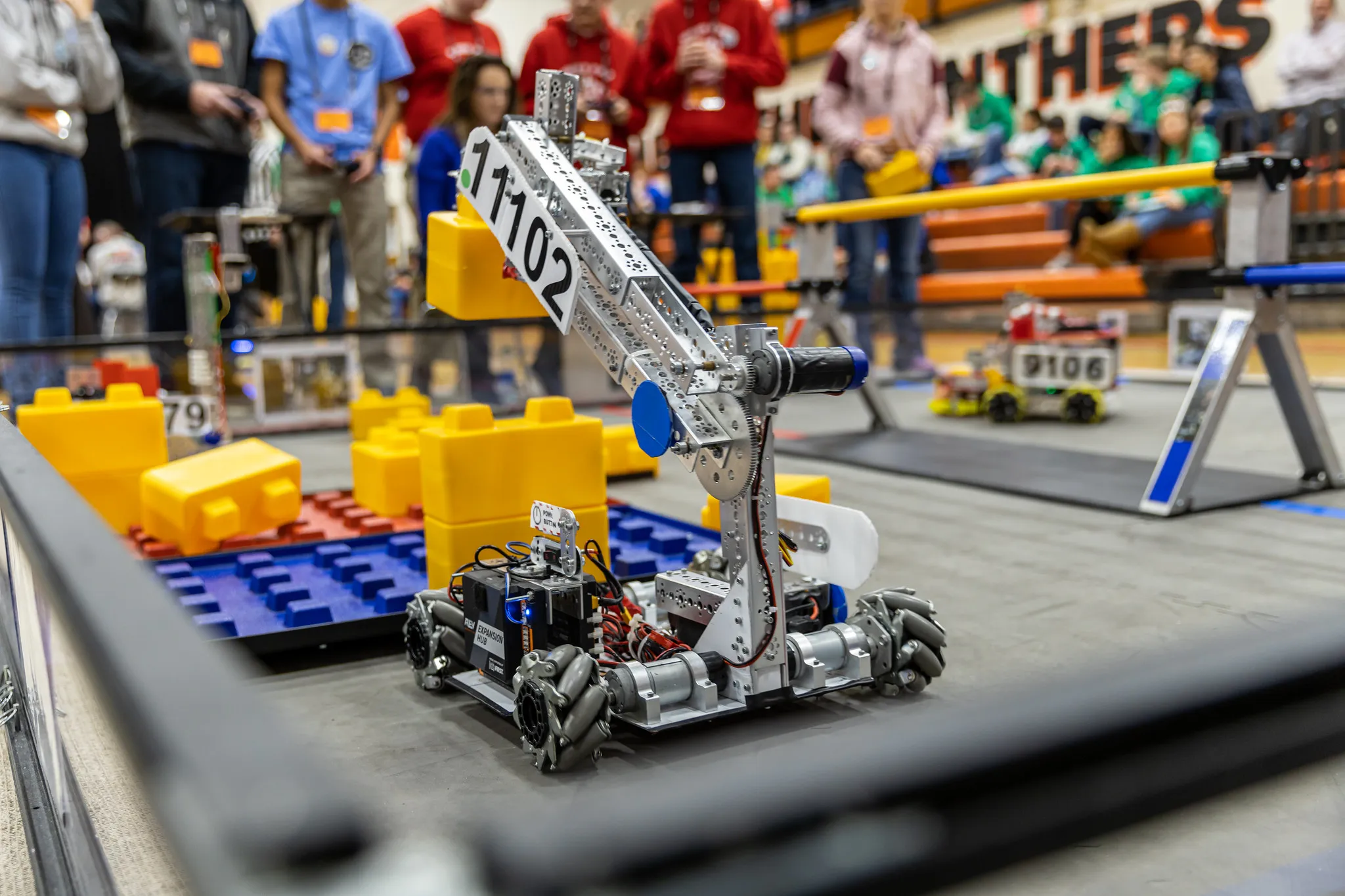 Photo of an ftc robot